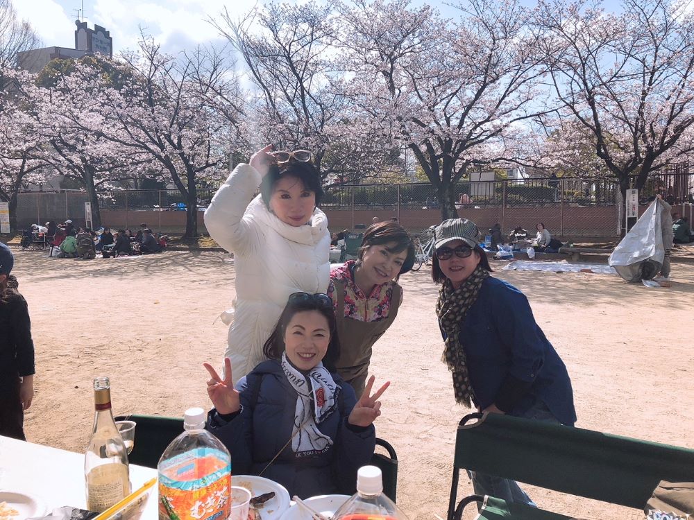 2019年3月開催「お花見BBQ」