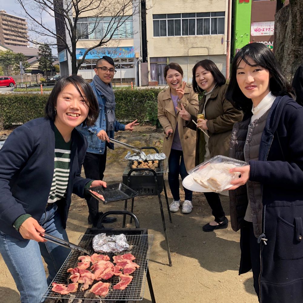 2019年3月開催「お花見BBQ」